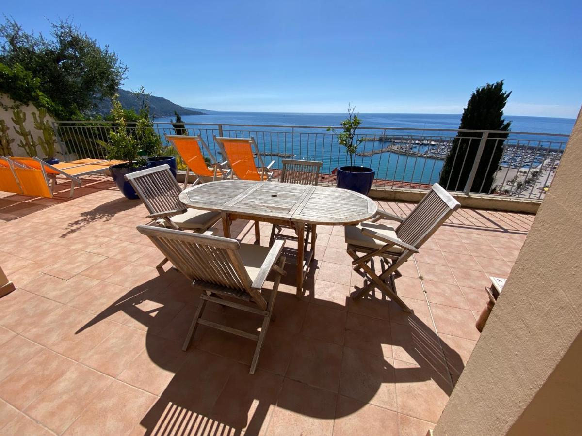 Villa L'Ensoleillee Vue Panoramique Mer, 250 M De La Plage Et Du Centre Ville Menton Exteriör bild